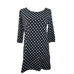 Marimekko Black and White Polka Dot Dress
